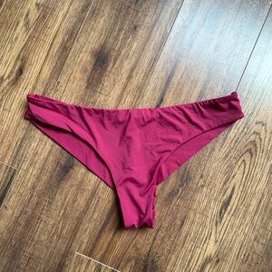 Ardene Deep Red Bikini Bottom